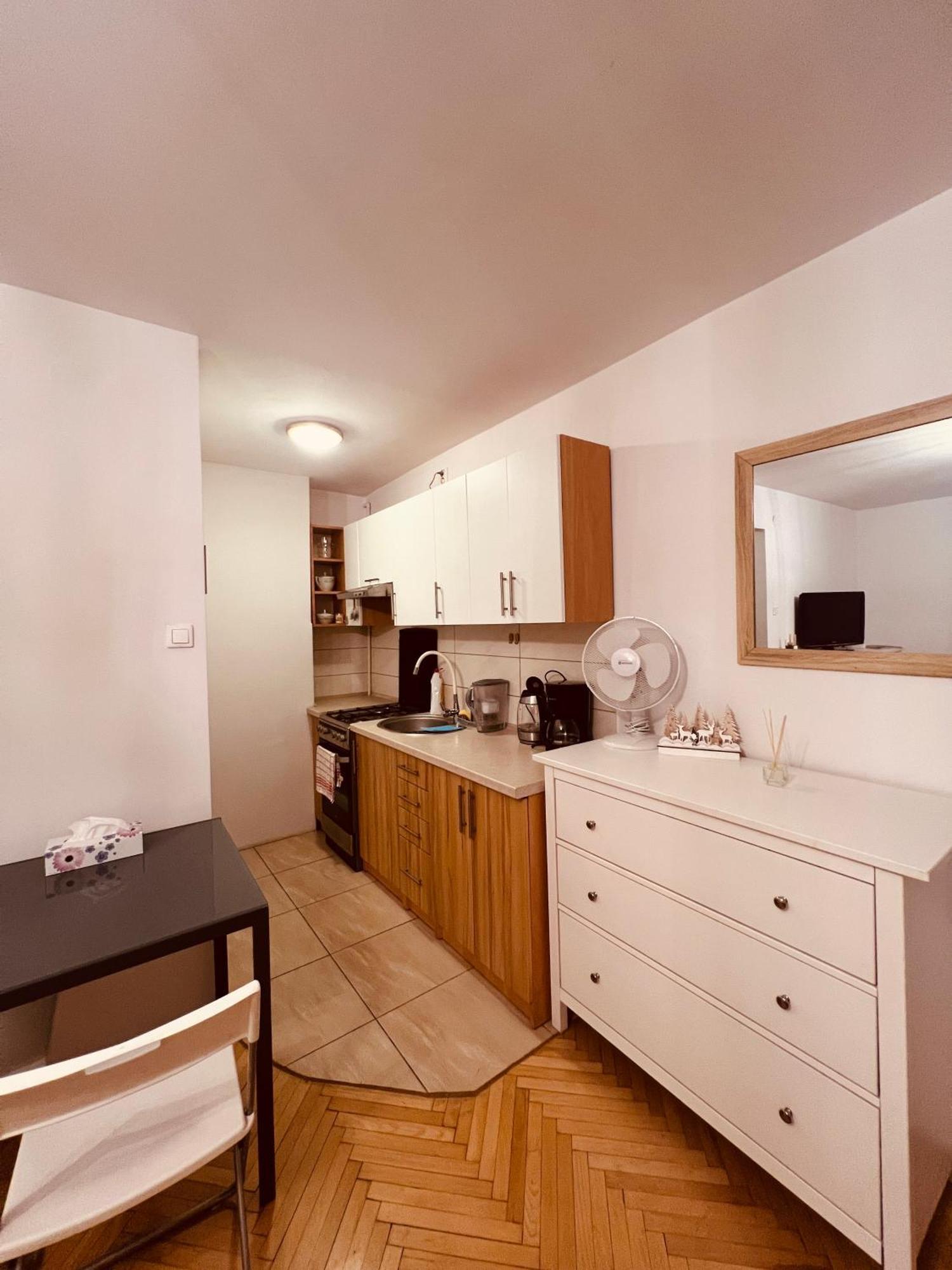 Entire Studio In Centrum Daire Varşova Dış mekan fotoğraf