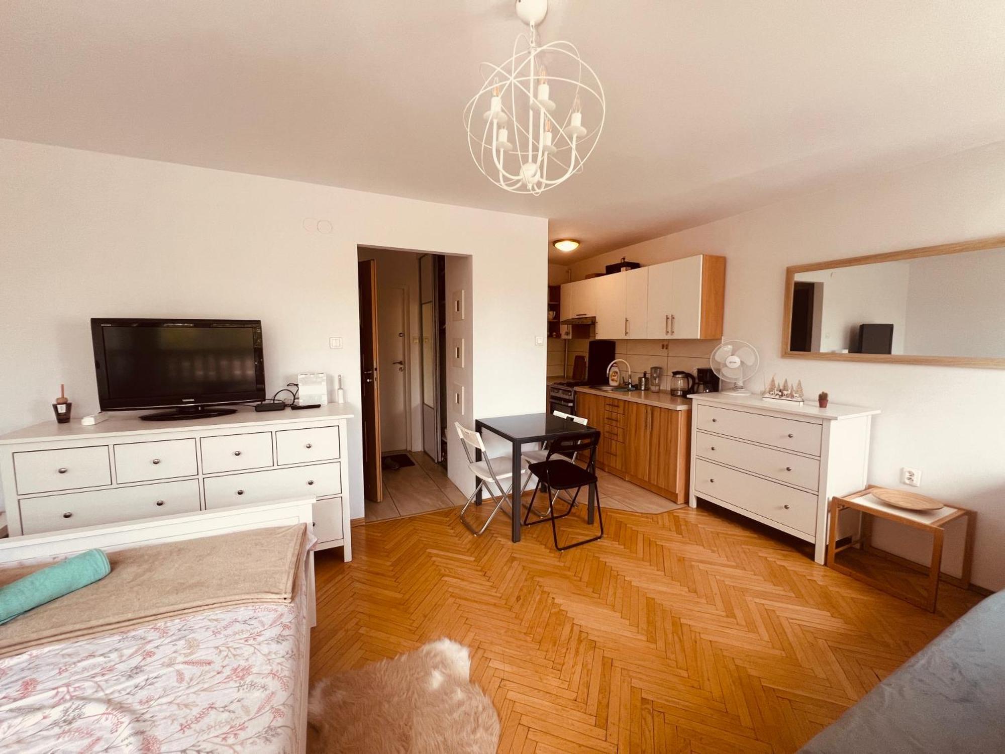 Entire Studio In Centrum Daire Varşova Dış mekan fotoğraf